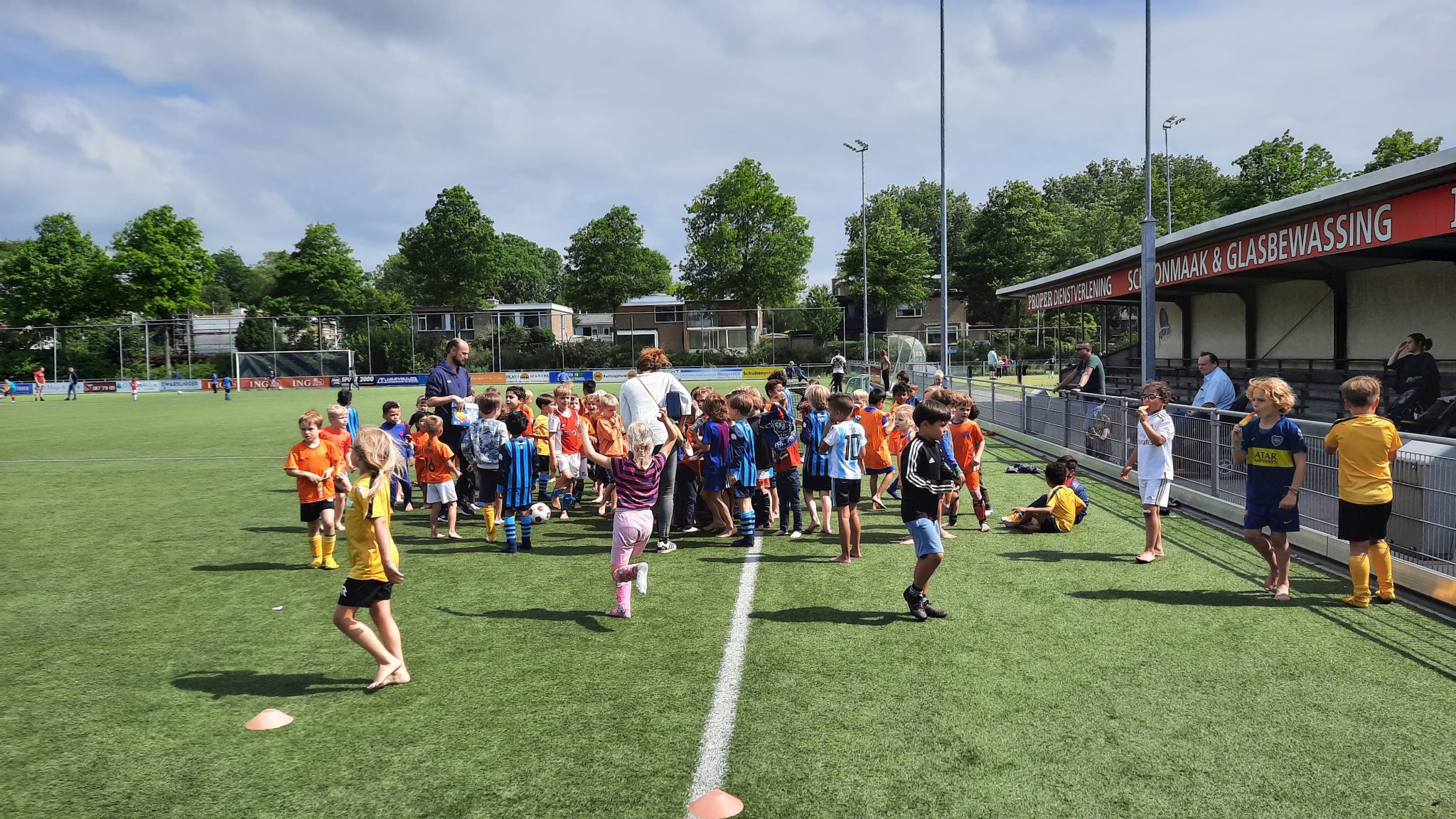 As zatredag toernooi voor de JO07 en JO09