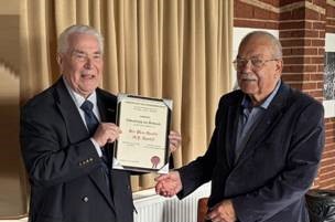 35 jaar VvG – afscheid van Arie Quartel en Wim van der Berg, en benoeming van Jean Nederlof