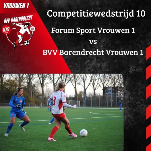Uitstekende overwinning vrouwen 1 op Barendrecht vr1
