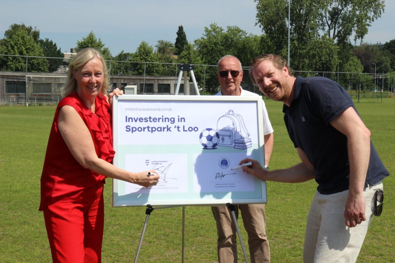 Intentieovereenkomst investering in Sportpark ’t Loo en nieuw kunstgrasveld