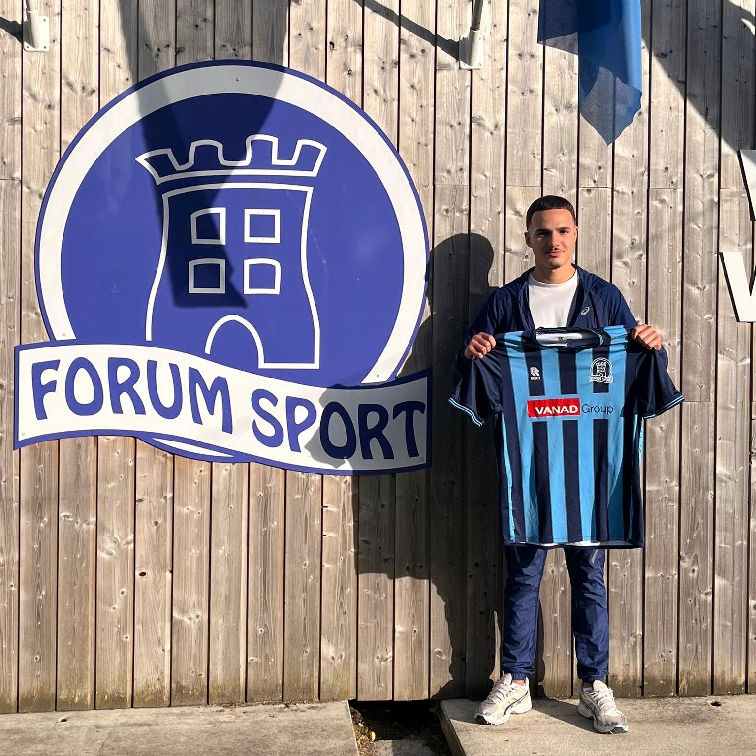 Nieuwe speler voor Forum Sport 1, Ismail Afellah.