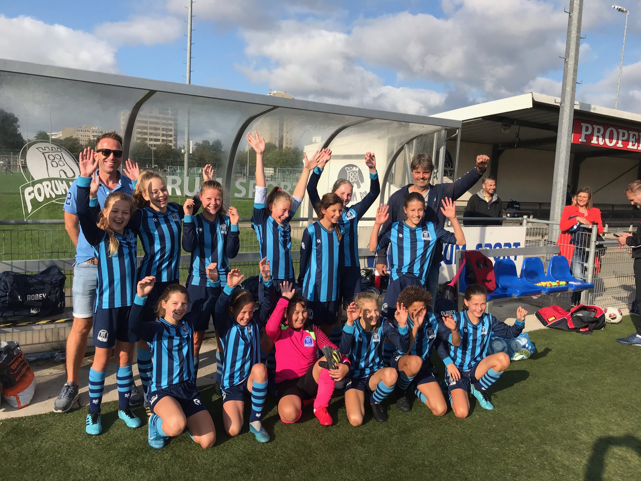 Talentenlichting MO13-1 dendert door in de beker