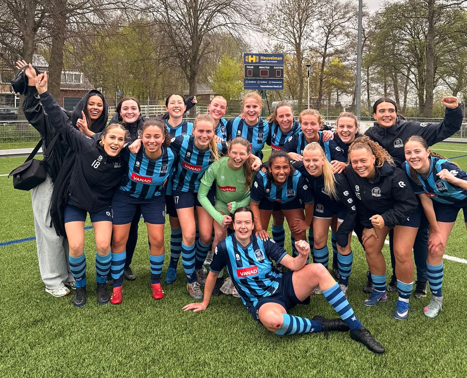 Het was intensief en spannend in een sportieve wedstrijd bij Spirit vr1 - Forum Sport vr1.