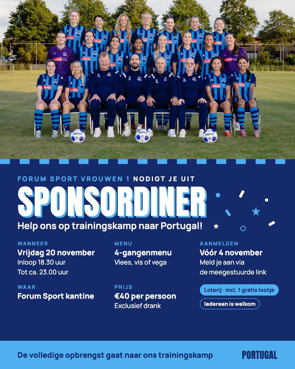 Sponsordiner Vrouwen1