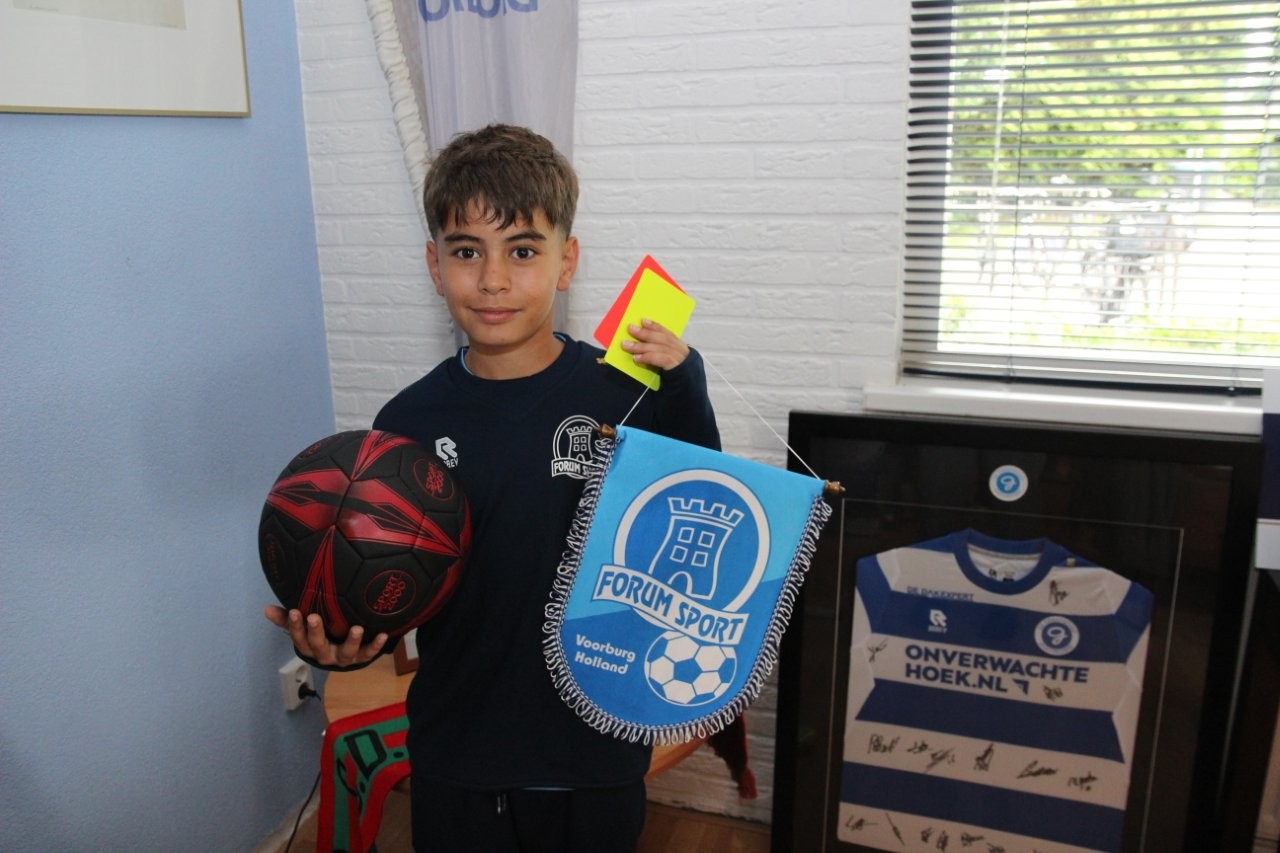 Pupil van de week Kaan Adam voelde de spanning!