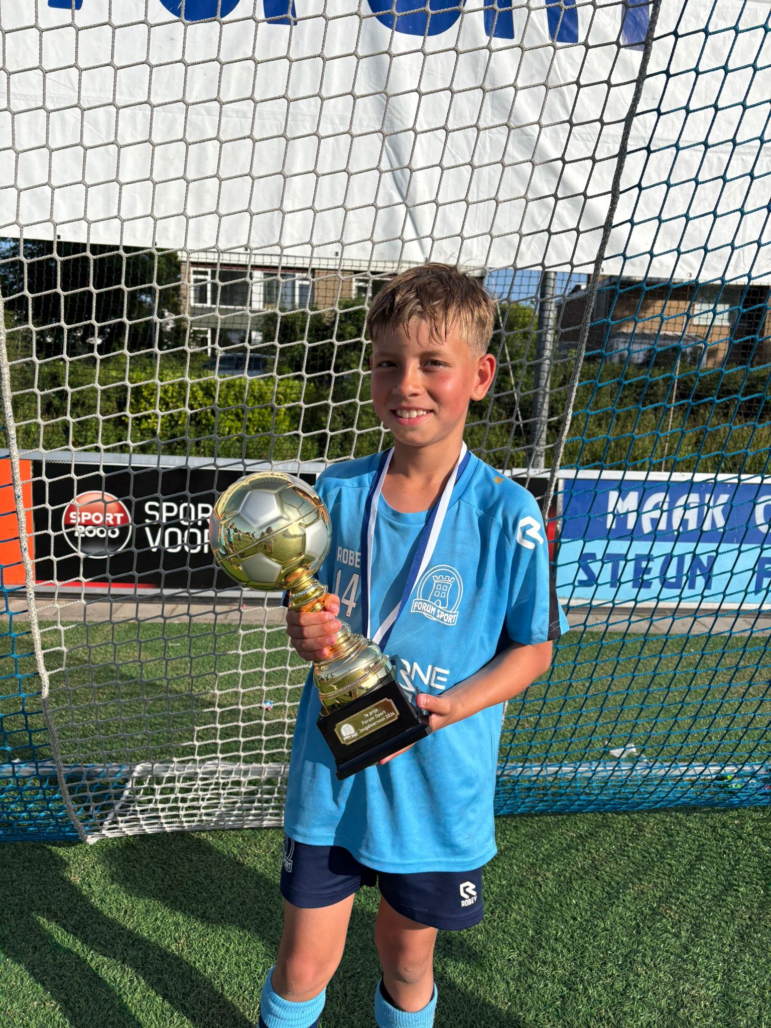 Kevin Schoonewelle is de pupil van de week op 5 September bij de bekerwedstrijd Forum Sport 1 - NSVV 1