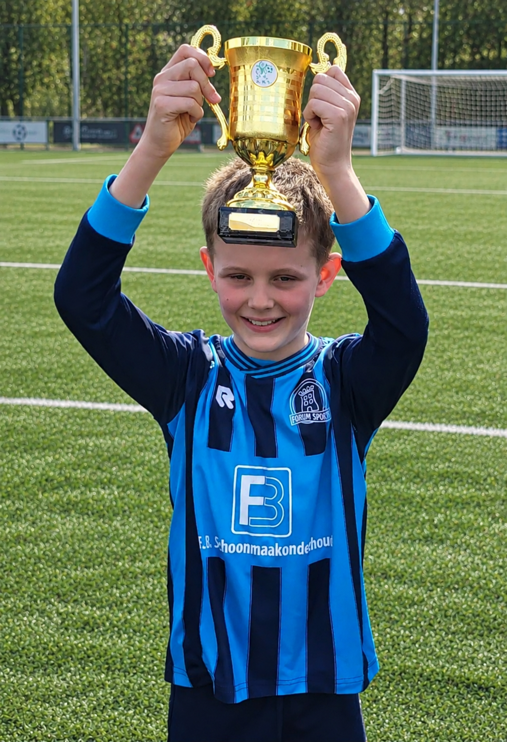 Pupil van de week is Lars van der Aa bij de eerste competitiewedstrijd Forum Sport 1 tegen Wippolder 1.