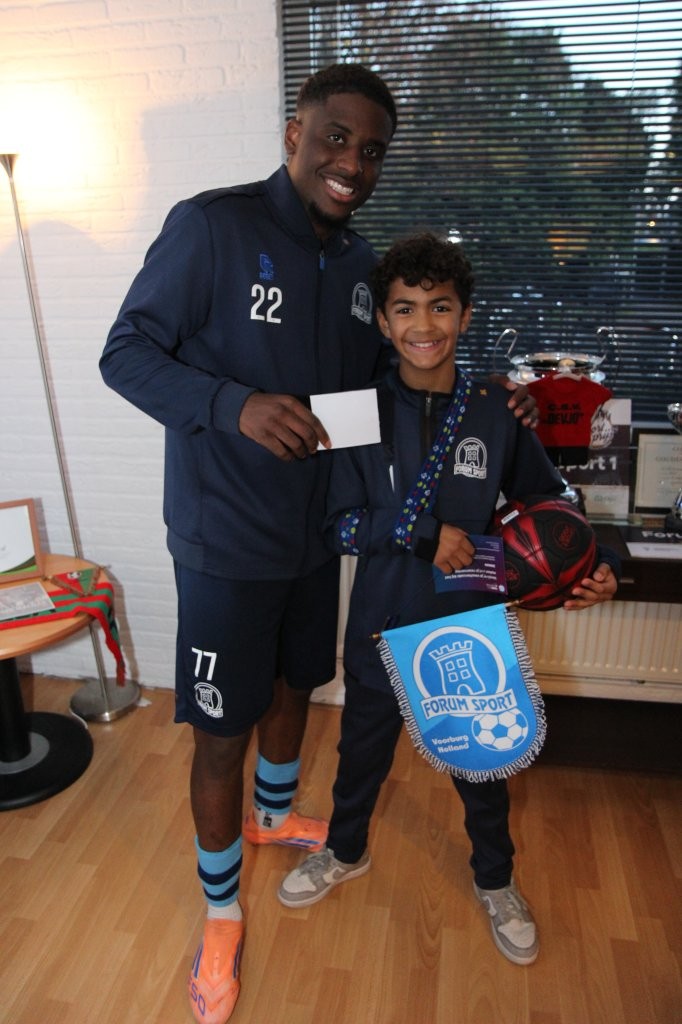 Luca Blijd had topmiddag en was het eens met de keuze van Keanu Lansman als “man of the match”