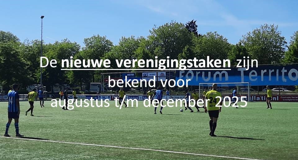 Verenigingstaken seizoen 2025 – 2026